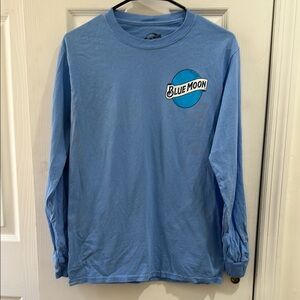 Men's Blue Long Sleeve Shirt